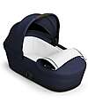 Cybex Navicella Melio - Dark Blue - Comoda e Facile da Trasportare Carrozzine e Navicelle