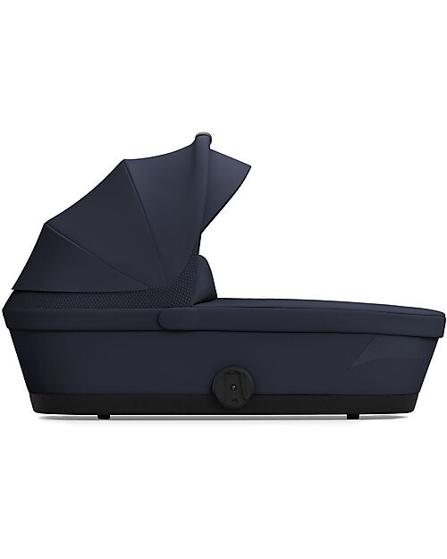Cybex Navicella Melio - Dark Blue - Comoda e Facile da Trasportare Carrozzine e Navicelle