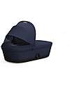 Cybex Navicella Melio - Dark Blue - Comoda e Facile da Trasportare Carrozzine e Navicelle