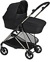 Cybex Navicella Melio - Deep Black - Comodità Urbana Carrozzine e Navicelle