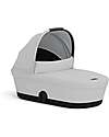 Cybex Navicella Melio - Fog Grey - Comoda e Facile da Trasportare Carrozzine e Navicelle
