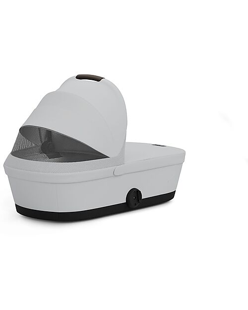Cybex Navicella Melio - Fog Grey - Comoda e Facile da Trasportare Carrozzine e Navicelle