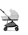 Cybex Navicella Melio - Fog Grey - Comoda e Facile da Trasportare Carrozzine e Navicelle