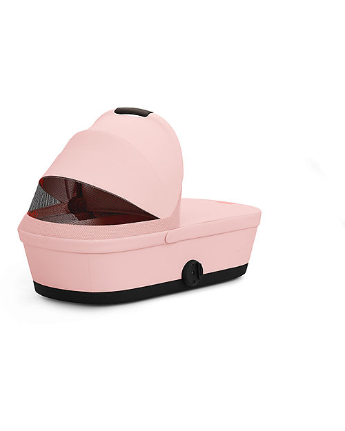 Cybex Navicella Melio - Hibiscus Red - Comoda e Facile da Trasportare Carrozzine e Navicelle