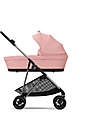 Cybex Navicella Melio - Hibiscus Red - Comoda e Facile da Trasportare Carrozzine e Navicelle
