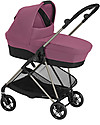 Cybex Navicella Melio - Magnolia  Pink - Comodità Urbana Carrozzine e Navicelle