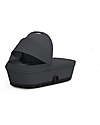 Cybex Navicella Melio - Monument Grey - Comoda e Facile da Trasportare Carrozzine e Navicelle