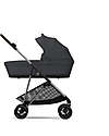 Cybex Navicella Melio - Monument Grey - Comoda e Facile da Trasportare Carrozzine e Navicelle
