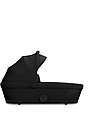 Cybex Navicella Melio - Moon Black - Comoda e Facile da Trasportare Carrozzine e Navicelle