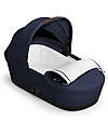 Cybex Navicella Melio - Ocean Blue - Comoda e Facile da Trasportare Carrozzine e Navicelle