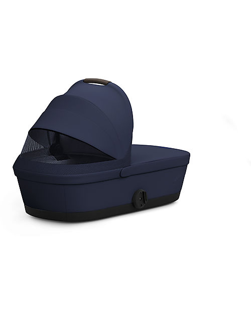 Cybex Navicella Melio - Ocean Blue - Comoda e Facile da Trasportare Carrozzine e Navicelle