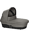 Cybex Navicella Melio - Soho Grey - Comodità Urbana Carrozzine e Navicelle
