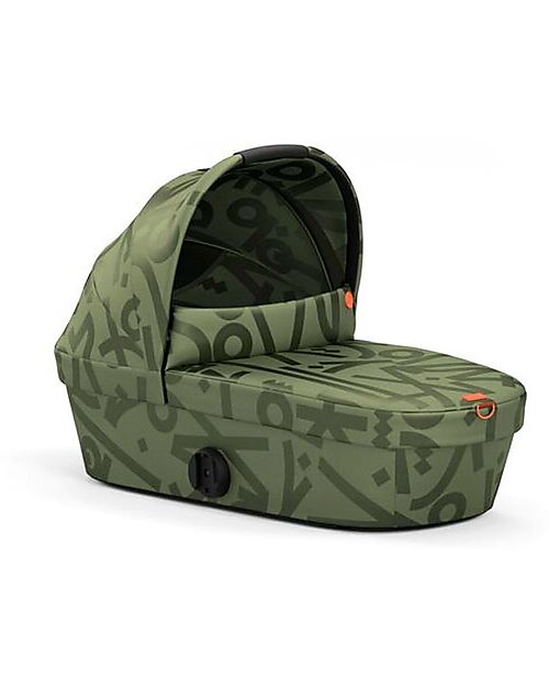 Cybex Navicella Melio Street - Olive Green/Khaki - Comoda e Facile da Trasportare Carrozzine e Navicelle