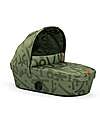 Cybex Navicella Melio Street - Olive Green/Khaki - Comoda e Facile da Trasportare Carrozzine e Navicelle