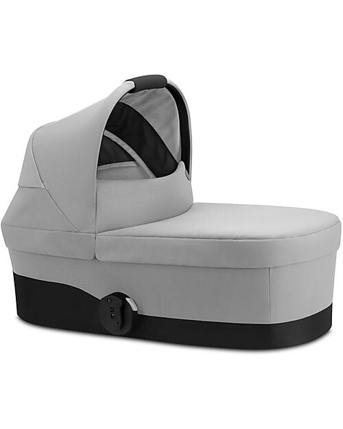 Cybex Navicella S - Fog Grey - per Passeggini Avi Spin + Eezy S Twist Carrozzine e Navicelle