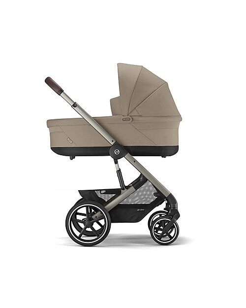 Cybex Navicella S Lux - Almond Beige - per Passeggino Balios Carrozzine e Navicelle