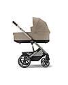 Cybex Navicella S Lux - Almond Beige - per Passeggino Balios Carrozzine e Navicelle