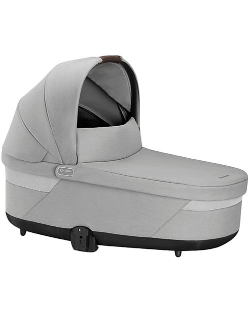 Cybex Navicella S Lux - Lava Grey - Comoda e Facile da Trasportare Carrozzine e Navicelle