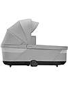 Cybex Navicella S Lux - Lava Grey - Comoda e Facile da Trasportare Carrozzine e Navicelle