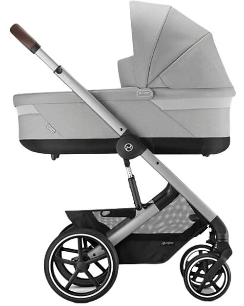 Cybex Navicella S Lux - Lava Grey - Comoda e Facile da Trasportare Carrozzine e Navicelle