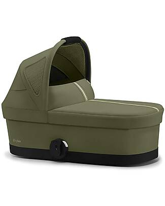 Cybex Navicella S - Moss Green - per Passeggini Avi Spin + Eezy S Twist Carrozzine e Navicelle