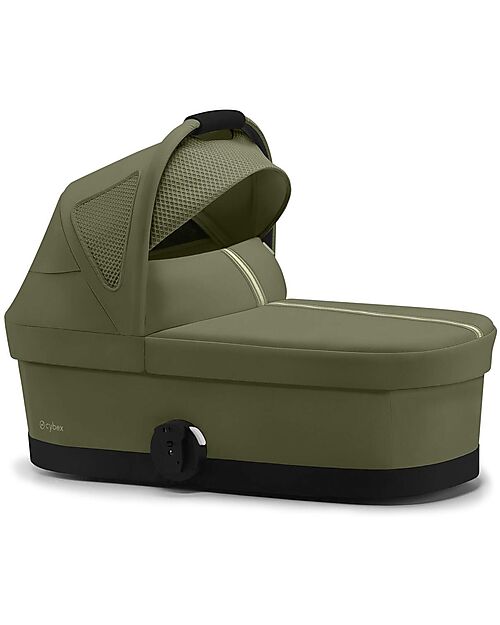 Cybex Navicella S - Moss Green - per Passeggini Avi Spin + Eezy S Twist Carrozzine e Navicelle