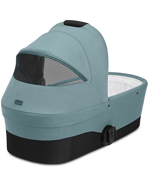 Cybex Navicella S - Stormy Blue - per Passeggini Avi Spin + Eezy S Twist Carrozzine e Navicelle