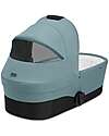 Cybex Navicella S - Stormy Blue - per Passeggini Avi Spin + Eezy S Twist Carrozzine e Navicelle