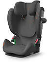 Cybex OUTLET - Seggiolino Auto Pallas G i-Size - Lava Grey/Mid Grey - con Cuscino di Sicurezza Avanzata - Gruppo 1/2/3 - Pezzo di Showroom Seggiolini Auto Gruppo 1/2/3