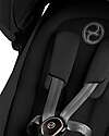 Cybex Passeggino 2 in 1 Coya con Navicella - Sepia Black - Tela io Rosegold - dalla Nascita ai 4 anni Passeggini Leggeri