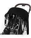 Cybex Passeggino 2 in 1 Coya con Navicella - Sepia Black - Tela io Rosegold - dalla Nascita ai 4 anni Passeggini Leggeri