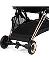 Cybex Passeggino 2 in 1 Coya con Navicella - Sepia Black - Tela io Rosegold - dalla Nascita ai 4 anni Passeggini Leggeri