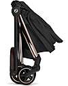 Cybex Passeggino 2 in 1 Coya con Navicella - Sepia Black - Tela io Rosegold - dalla Nascita ai 4 anni Passeggini Leggeri