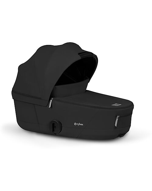 Cybex Passeggino 2 in 1 Coya con Navicella - Sepia Black - Tela io Rosegold - dalla Nascita ai 4 anni Passeggini Leggeri
