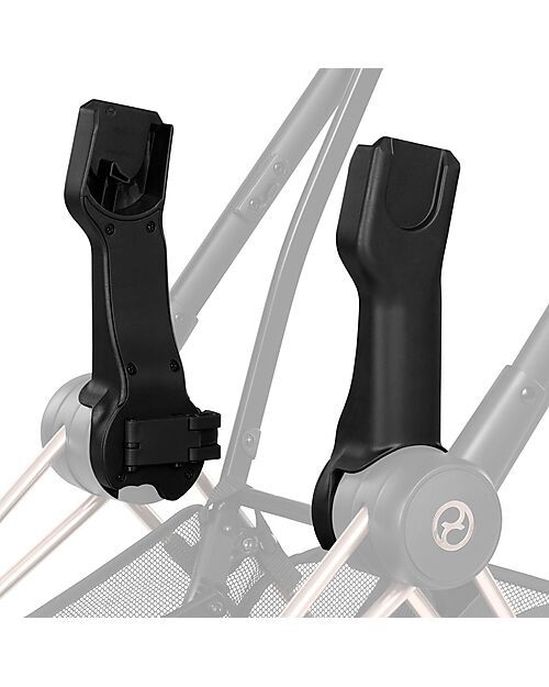 Cybex Passeggino 2 in 1 Coya con Navicella - Sepia Black - Tela io Rosegold - dalla Nascita ai 4 anni Passeggini Leggeri