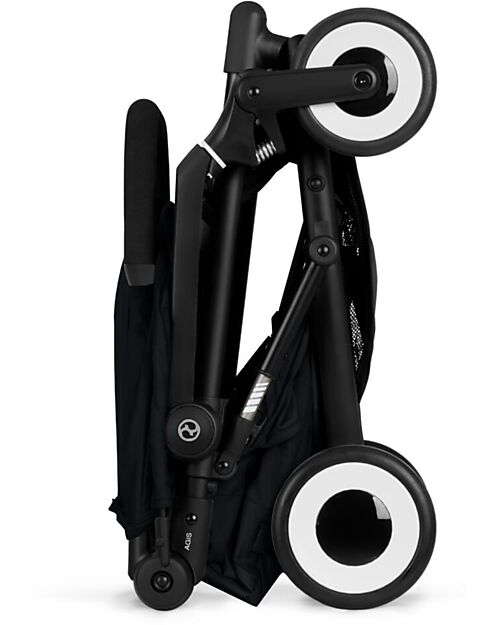Cybex Passeggino Agis - Magic Black - Telaio Nero - dai 6 mesi ai 4 anni - Compatibile con il Bagaglio a Mano Passeggini Leggeri