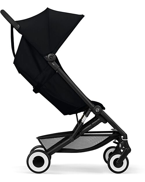 Cybex Passeggino Agis - Magic Black - Telaio Nero - dai 6 mesi ai 4 anni - Compatibile con il Bagaglio a Mano Passeggini Leggeri