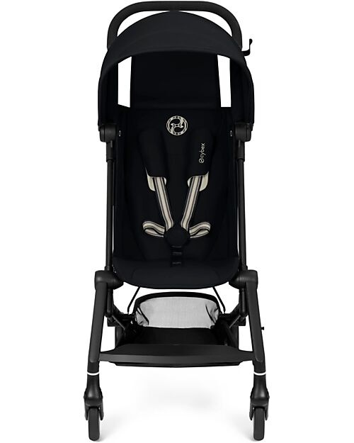 Cybex Passeggino Agis - Magic Black - Telaio Nero - dai 6 mesi ai 4 anni - Compatibile con il Bagaglio a Mano Passeggini Leggeri