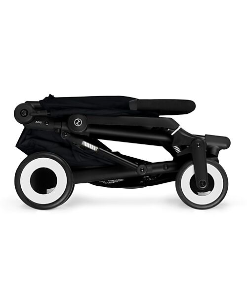 Cybex Passeggino Agis - Magic Black - Telaio Nero - dai 6 mesi ai 4 anni - Compatibile con il Bagaglio a Mano Passeggini Leggeri