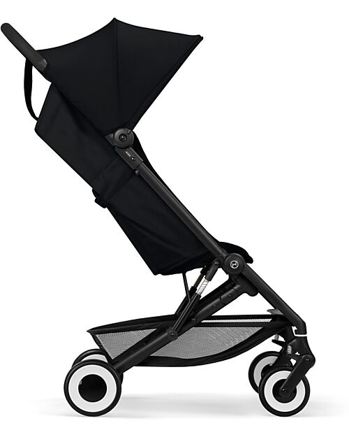 Cybex Passeggino Agis - Magic Black - Telaio Nero - dai 6 mesi ai 4 anni - Compatibile con il Bagaglio a Mano Passeggini Leggeri