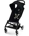 Cybex Passeggino Agis - Magic Black - Telaio Nero - dai 6 mesi ai 4 anni - Compatibile con il Bagaglio a Mano Passeggini Leggeri