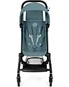Cybex Passeggino Agis - Stormy Blue - Telaio Nero - dai 6 mesi ai 4 anni - Compatibile con il Bagaglio a Mano Passeggini Leggeri
