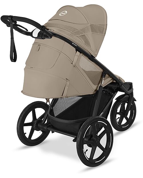 Cybex Passeggino Avi Spin - Almond Beige - Tre Ruote All-Terrain Passeggini Classici