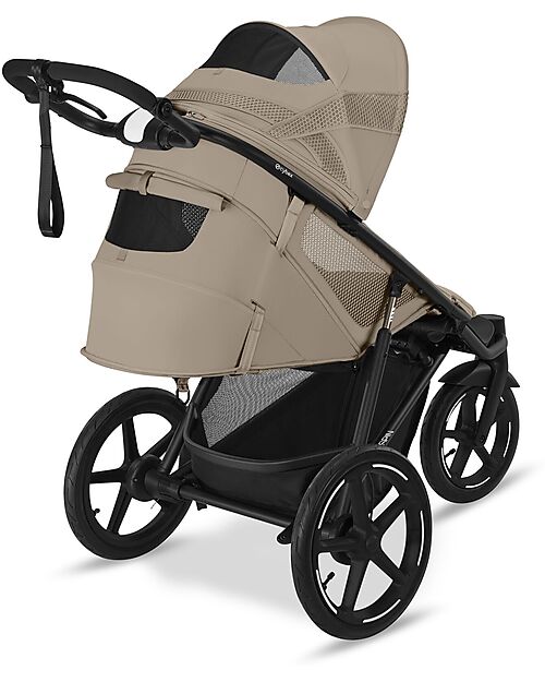 Cybex Passeggino Avi Spin - Almond Beige - Tre Ruote All-Terrain Passeggini Classici