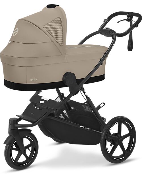 Cybex Passeggino Avi Spin - Almond Beige - Tre Ruote All-Terrain Passeggini Classici