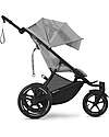 Cybex Passeggino Avi Spin - Fog Grey - Tre Ruote All-Terrain Passeggini Classici