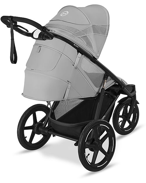 Cybex Passeggino Avi Spin - Fog Grey - Tre Ruote All-Terrain Passeggini Classici