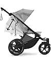 Cybex Passeggino Avi Spin - Fog Grey - Tre Ruote All-Terrain Passeggini Classici