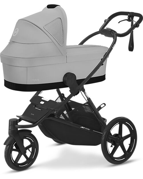 Cybex Passeggino Avi Spin - Fog Grey - Tre Ruote All-Terrain Passeggini Classici
