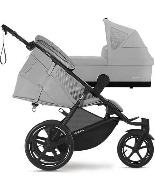 Cybex Passeggino Avi Spin - Fog Grey - Tre Ruote All-Terrain Passeggini Classici